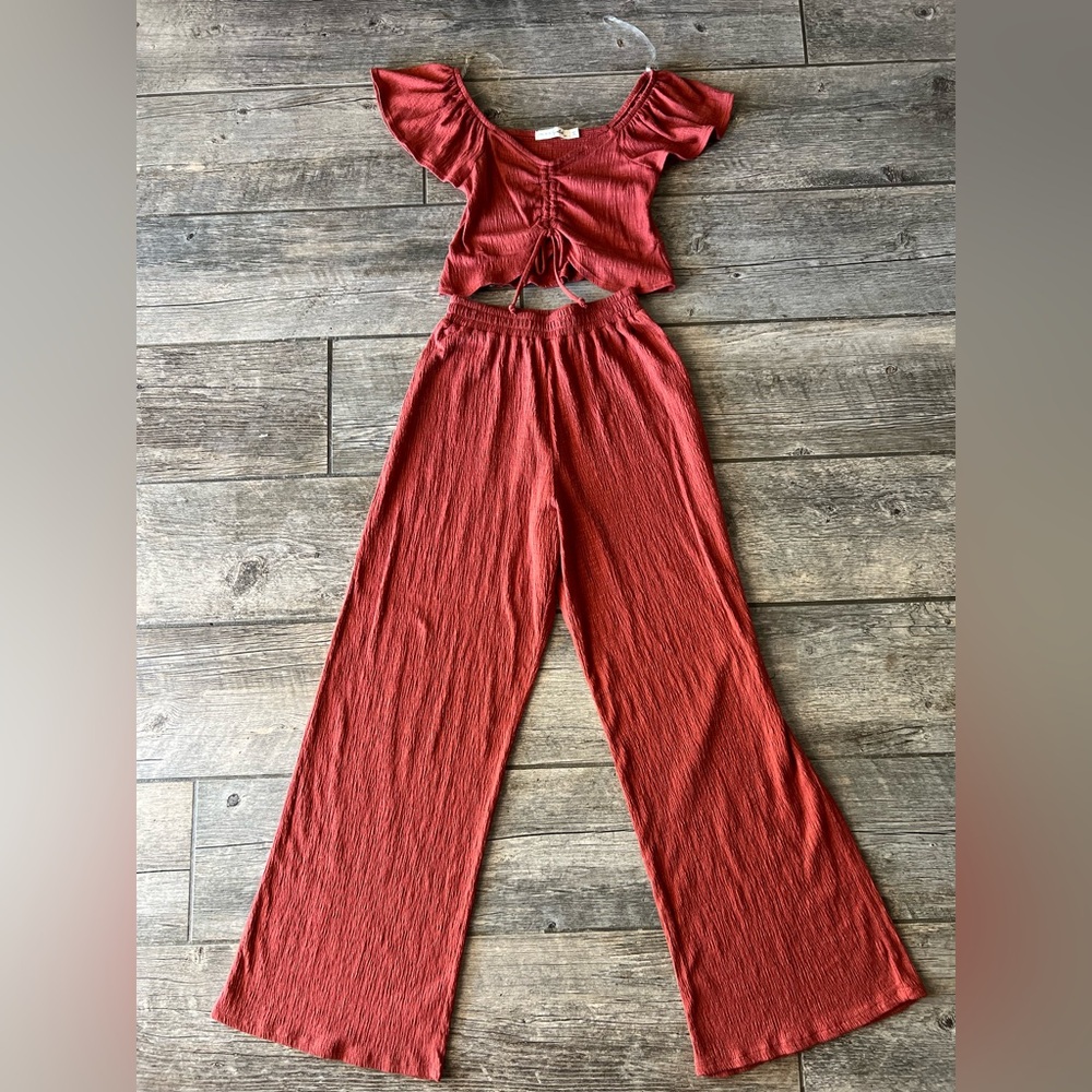Women's Sedona Red Two-Piece Set